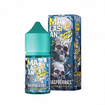 Ар MALASIAN X PODONKI V2 SALT "RASPBERRIES BLACKBERRIES / Малина-Ежевика" 30-20